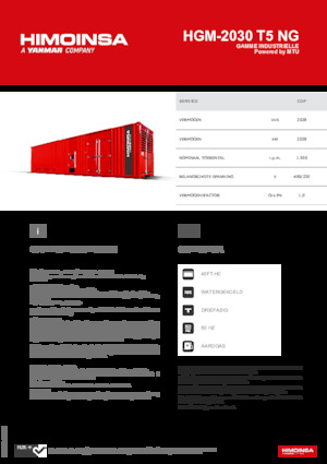 Gasoline Power Generators HIMOINSA HGM-2030 T5 NG