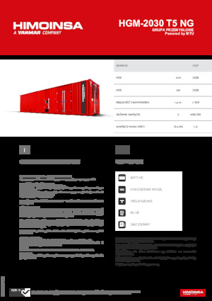 Gasoline Power Generators HIMOINSA HGM-2030 T5 NG