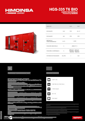 Benzinli Jeneratörler HIMOINSA HGS-335 T6 BIO