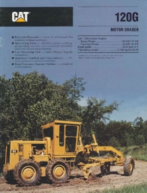 Graders Caterpillar 120G