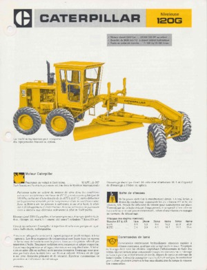 Graders Caterpillar 120G