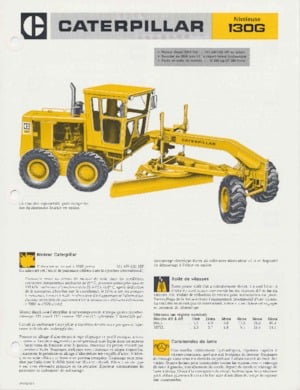 Graders Caterpillar 130G