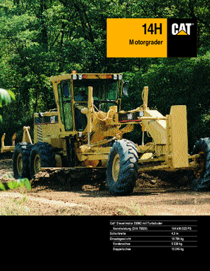 Graders Caterpillar 14H