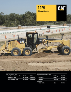 Graders Caterpillar 14M