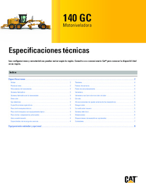 Graders Caterpillar 140 GC AWD