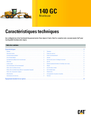 Graders Caterpillar 140 GC AWD