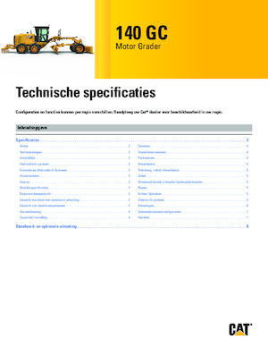 Graders Caterpillar 140 GC AWD