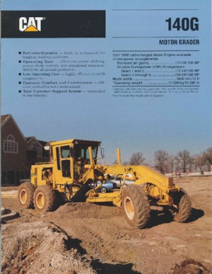 Graders Caterpillar 140G