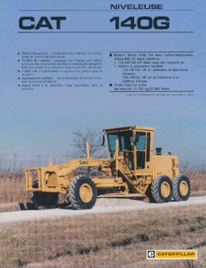 Graders Caterpillar 140G