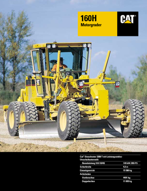 Graders Caterpillar 160H