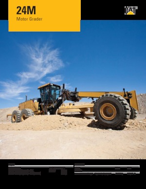 Graders Caterpillar 24M