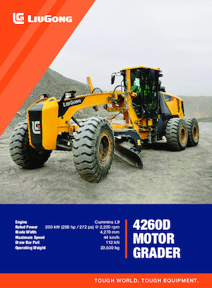 Graders Liugong 4260D