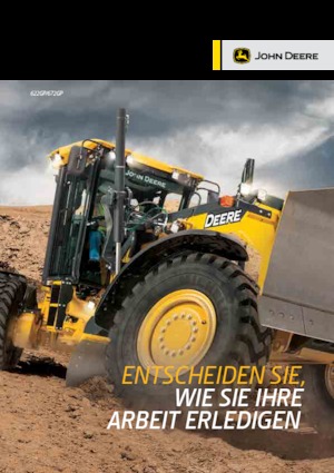 Greyderler John Deere Construction 672GP