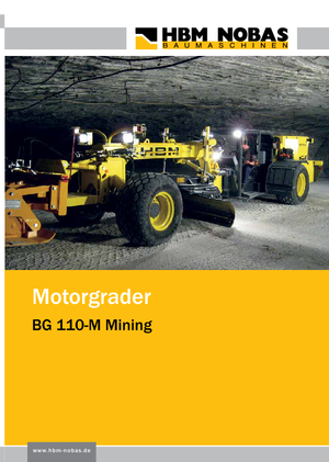 Greyderler HBM-NOBAS BG 110 M