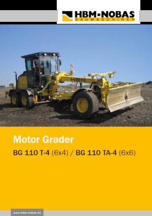 Greyderler HBM-NOBAS BG 110 TA-4 