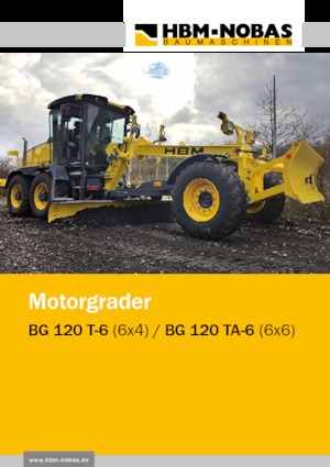 Graders HBM-NOBAS BG 120 TA-6