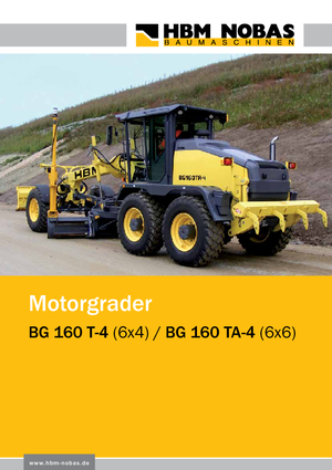 Graders HBM-NOBAS BG 160 TA-4
