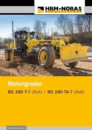 Graders HBM-NOBAS BG 180 T-7