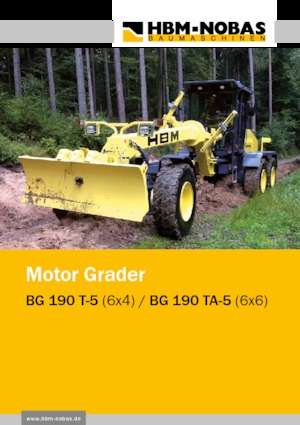 Graders HBM-NOBAS BG 190 TA-5
