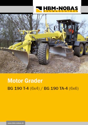 Greyderler HBM-NOBAS BG 190 TA-4 EP
