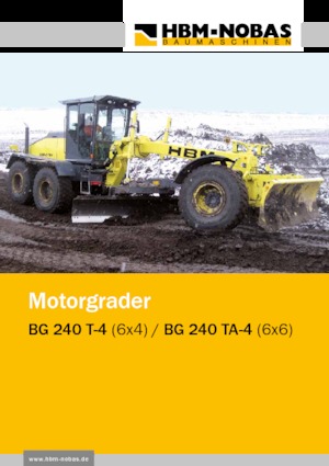 Graders HBM-NOBAS BG 240 T-4 EP