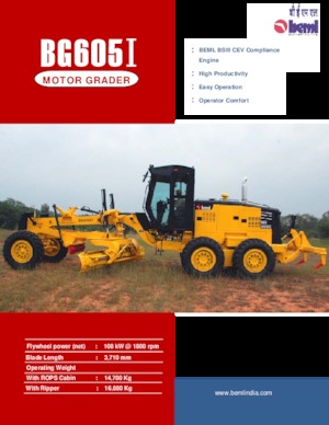 Graders Beml BG605I