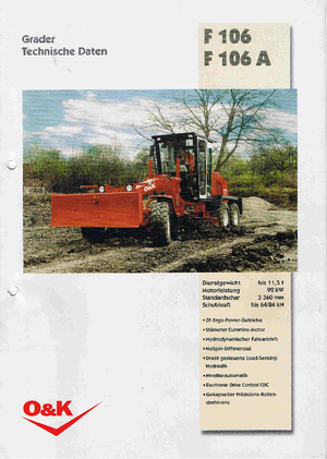 Graders O&K F 106.5