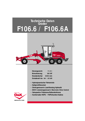 Graders O&K F 106.6