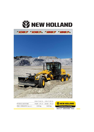 Greyderler New Holland F 106.7
