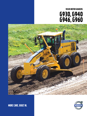 Graders Volvo G930