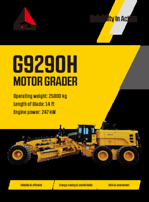 Greyderler SDLG G9290H