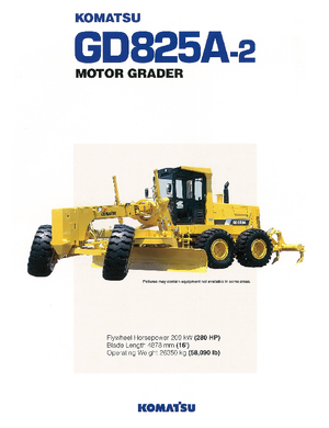 Graders Komatsu GD825-2 A