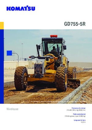 Greyderler Komatsu GD555-5