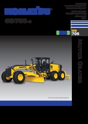 Graders Komatsu GD705-5