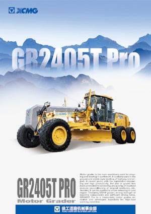 Greyderler XCMG GR2405Tpro