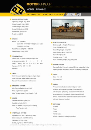 Greyderler PowerPlus PP14G-IX