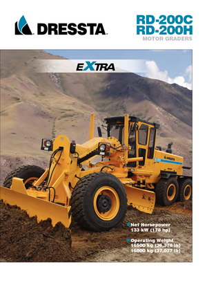 Greyderler Dressta RD 200 C Extra