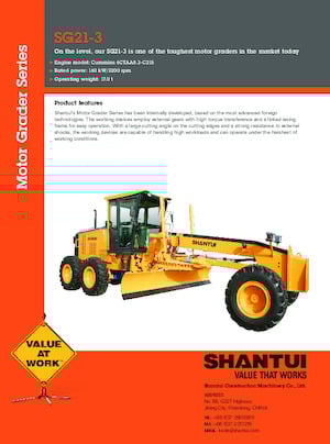 Graders Shantui SG21-3