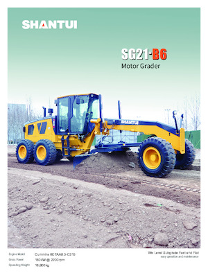 Greyderler Shantui SG21-B6 