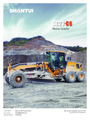 Greyderler Shantui SG21-C6