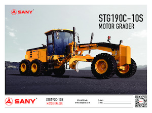 Greyderler Sany STG190C-10S