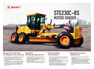 Graders Sany STG230C-8S