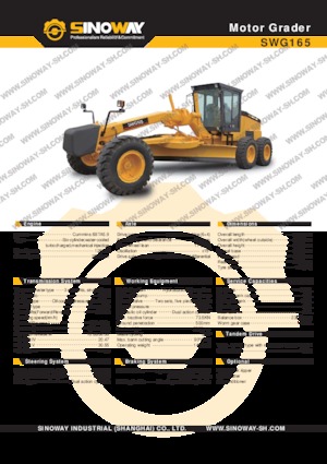 Graders Sinoway SWG165