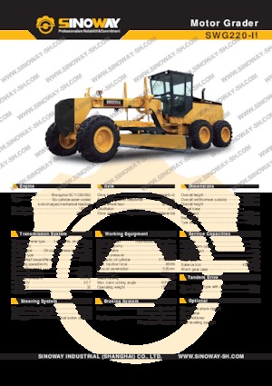 Graders Sinoway SWG220-II