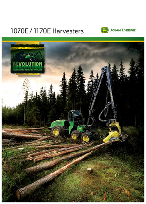 Harvesters John Deere 1070 E