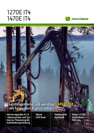 Harvesters John Deere 1270 E IT4