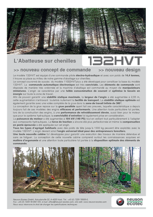 Biçerdöverler Neuson-Ecotec 132 HVT