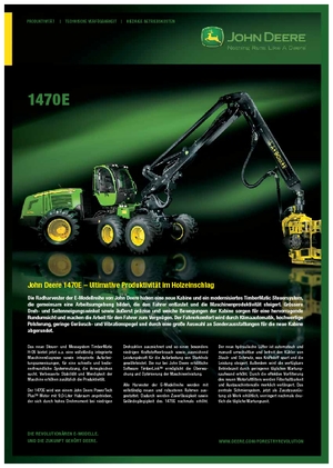 Biçerdöverler John Deere 1470 E
