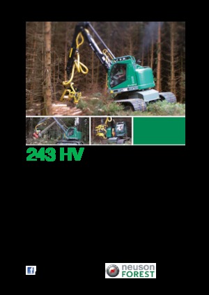 Biçerdöverler Neuson Forest 243HV