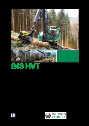 Harvesters Neuson Forest 243HVT